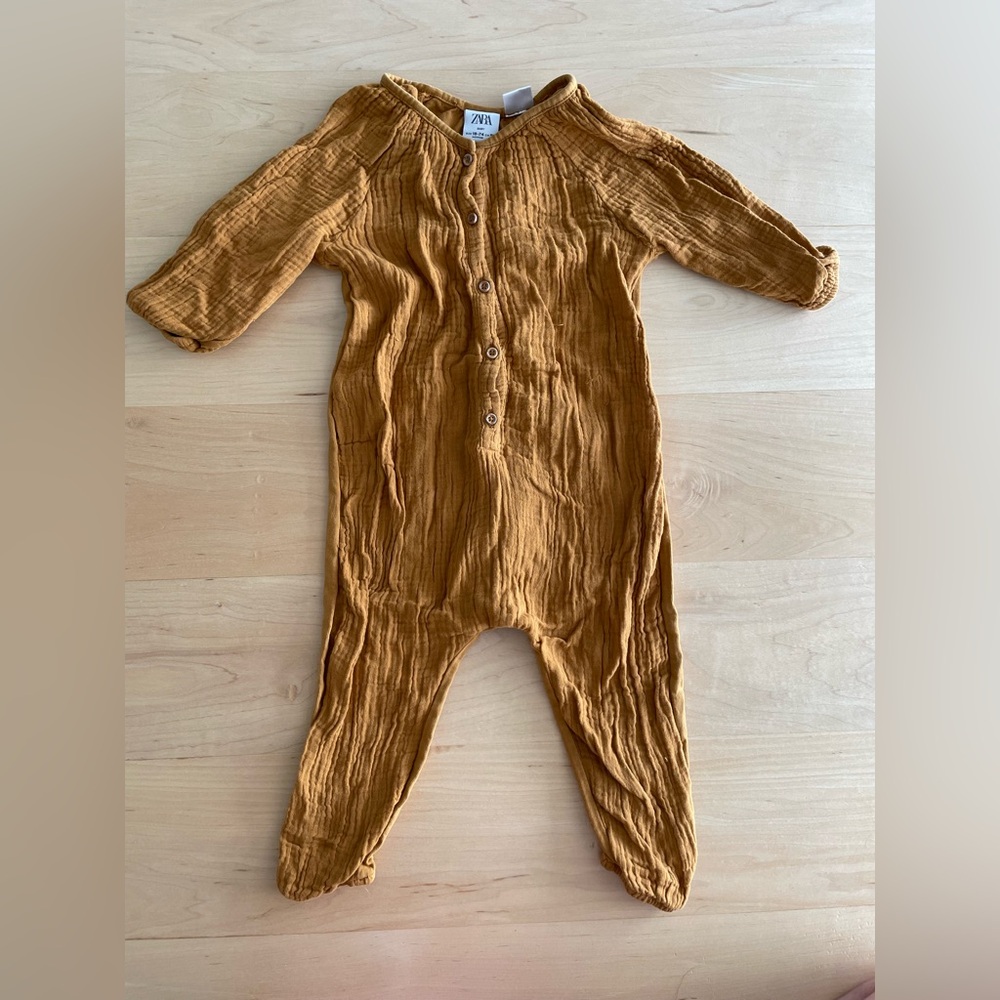 Zara Toddler Muslin Jumpsuit